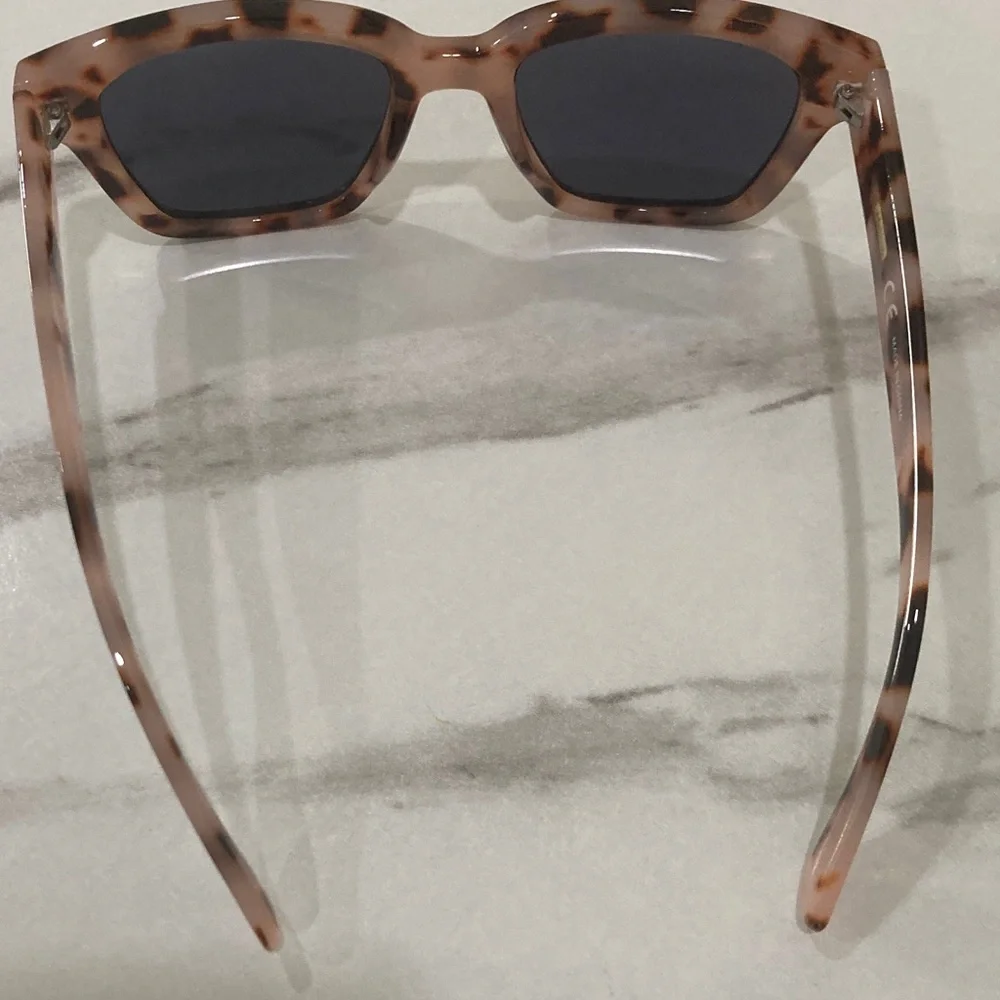 J. Crew Tortoiseshell Square Sunglasses - Brown/Black